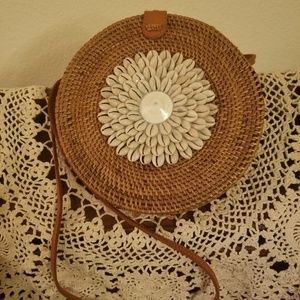 Shoulder Rattan Bag
